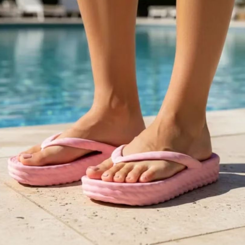 Chinelo Tamanco Nuvem Trançado Anabela Plataforma Feminino Leve Antiderrapante do 33 ao 40