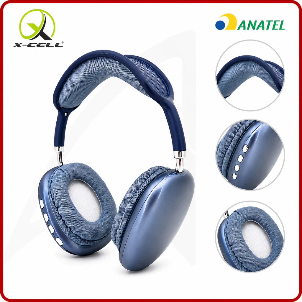 Fone De Ouvido Premium Sem Fio Bluetooth Headset Wireless Anti-ruído