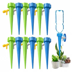 Kit 12/24/36 Gotejador Irrigador Automatico De Plantas Jardim Acoplavel Gerrafa Pet