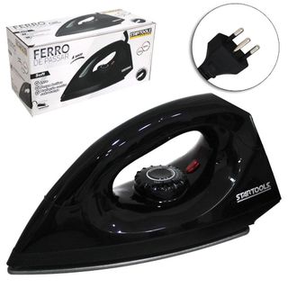 Ferro de Passar Roupa a Seco Soft Startools Preto 127V