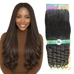 Cabelo Boho Curl Caracol 400g – Jumbo Premium p/ Tranças 70cm