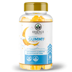 Gummy Melatonina para Dormir Sono Natural – 30 Gomas Sabor Maracujá