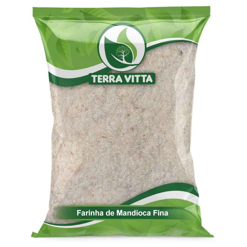 Farinha de Mandioca Fina 1Kg
