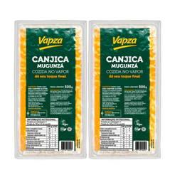 Kit 2un Canjica Cozida No Vapor 500G Vapza