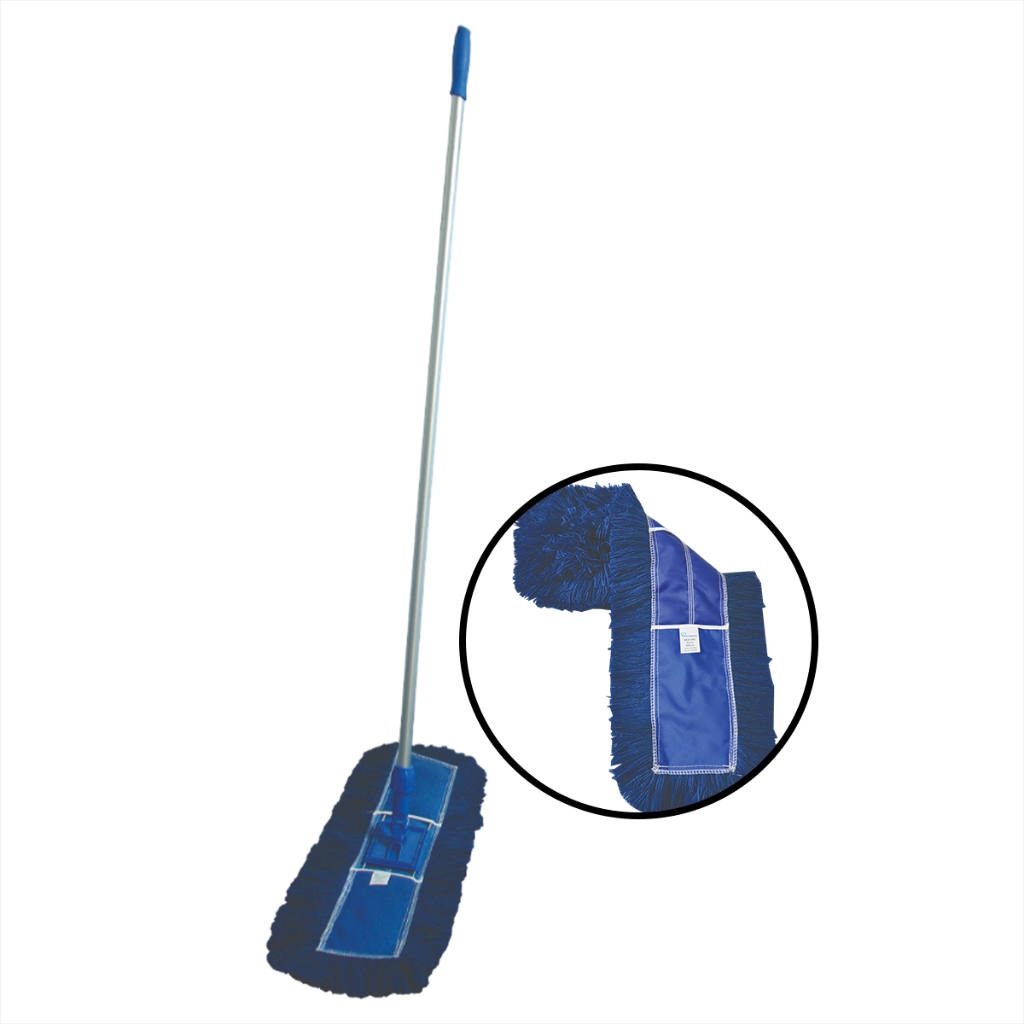 Conjunto Mop Pó Euro Bralimpia tamanhos a escolher 40cm - 60cm Original bralimpi