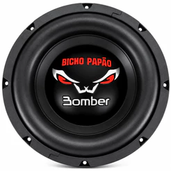 Subwoofer Bicho Papão 8 Polegadas 600W RMS 4 Ohms Bobina Simples Alto Falante Grave Som Automotivo