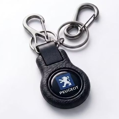 CHAVEIRO PEUGEOT mosquetão emborrachado 206 307 carro