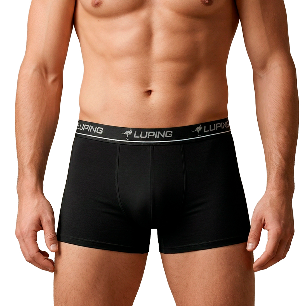 Cueca Boxer Masculina Microfibra Premium Adulto Confortável Forro 100% Algodão Cores Variadas