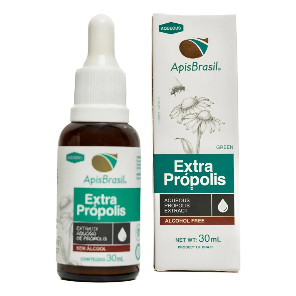 Extrato De Própolis Verde 11% Sem Álcool 30ml Apis Brasil