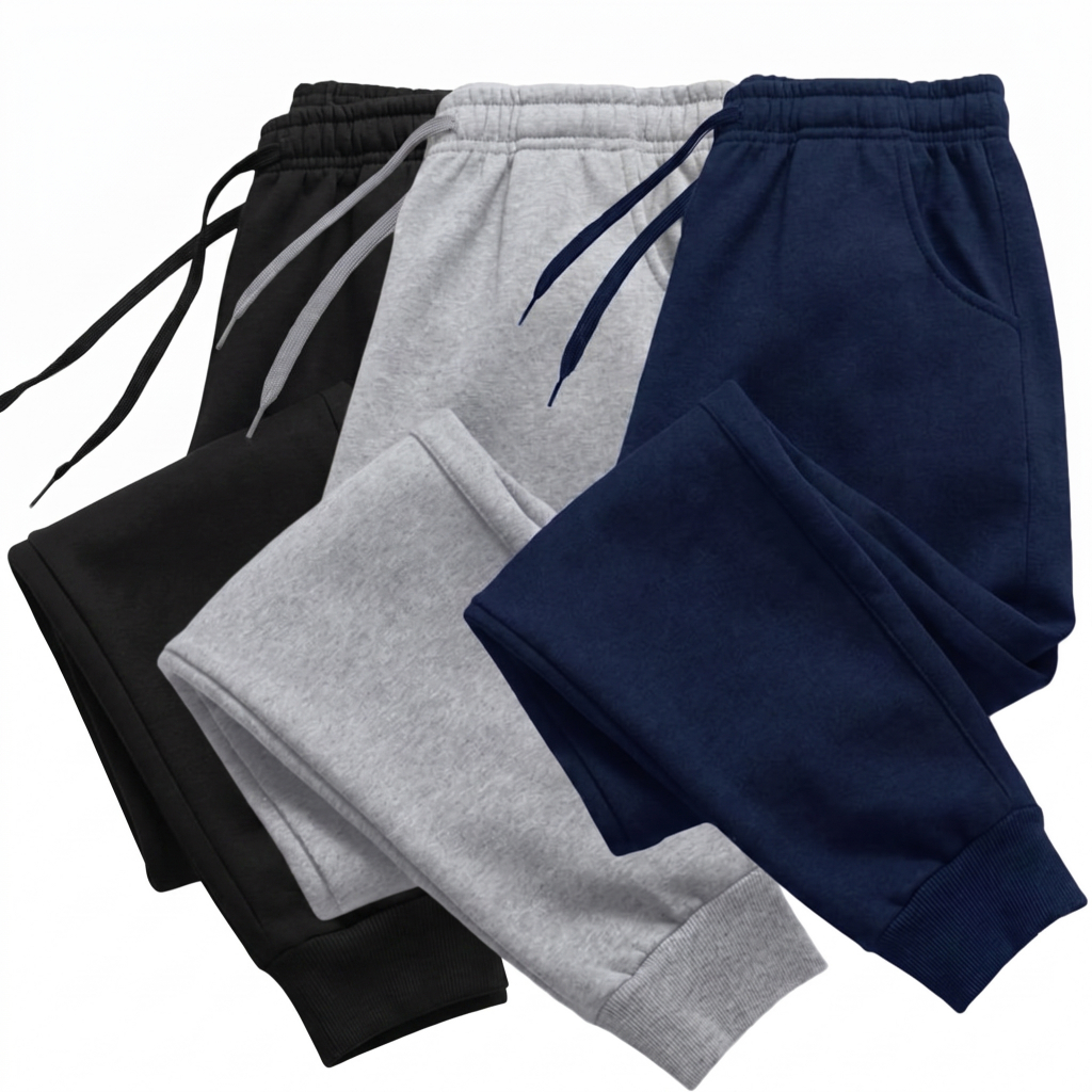 Calça Unissex de Moletom Peluciada 100% Algodão – Máximo Conforto e Estilo