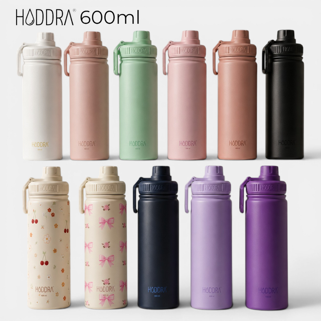 Garrafa Térmica Personalizado 600ml Colorido Aço Inox Parede Dupla Bebida Geladas/Quentes