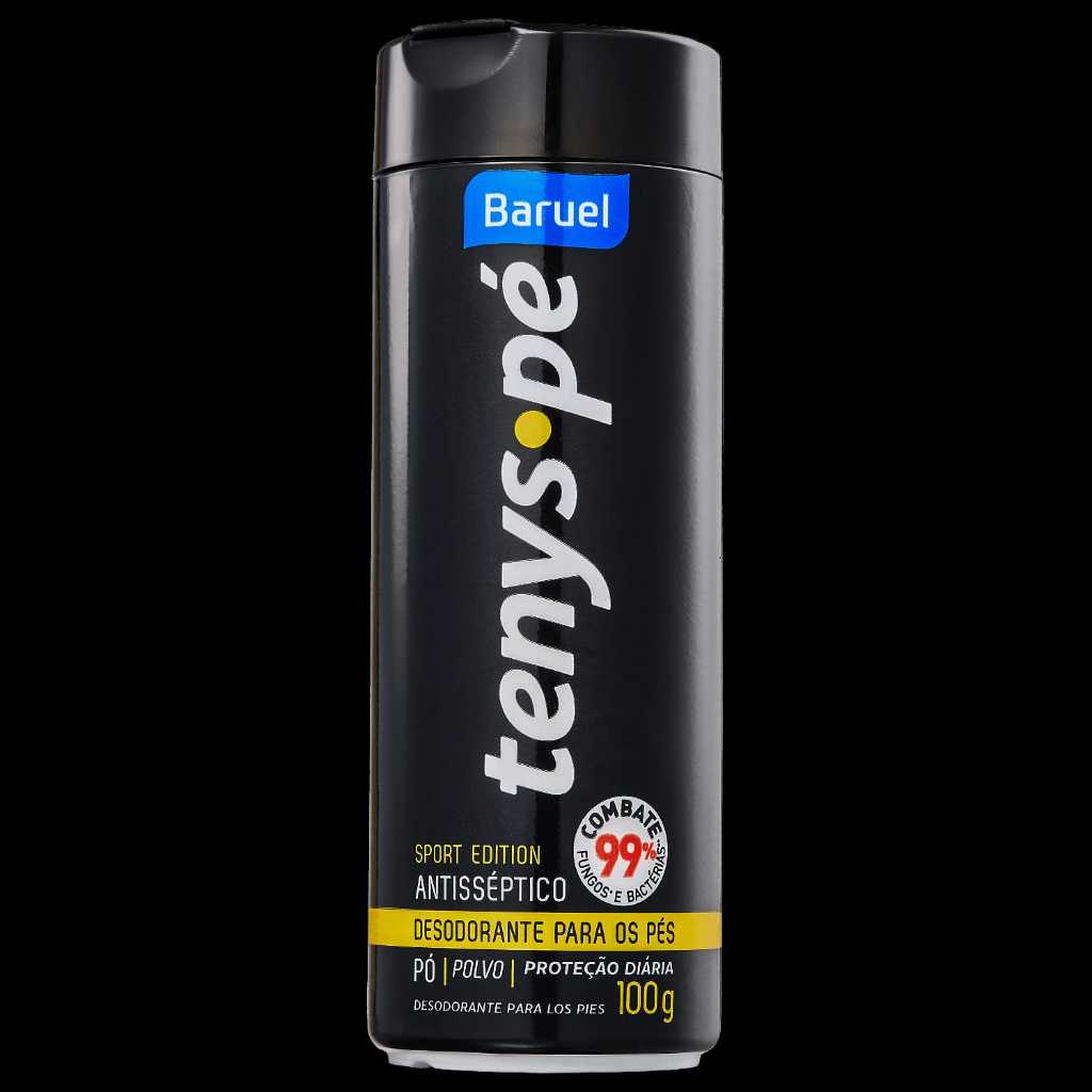 Tênys Pé Pó Sport Baruel 100g Desodorante Antiodor para os Pés
