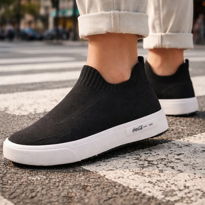 Tênis Casual Coca Cola Stamp Chronos 2.0 Slip On Original