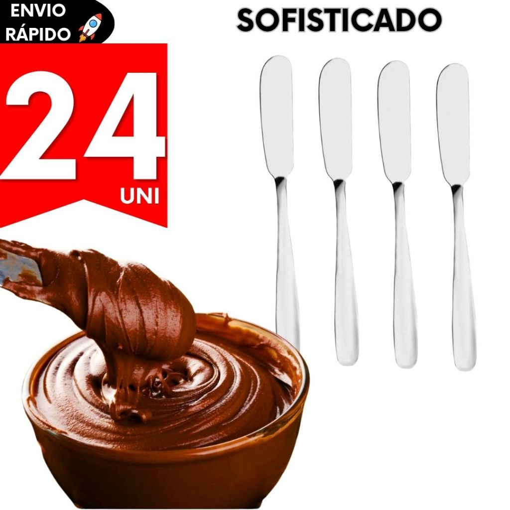 Utilidades Espátula Manteiga Pasta de amendoim Patê Linha Aço Inox Espalhador Faca Talheres