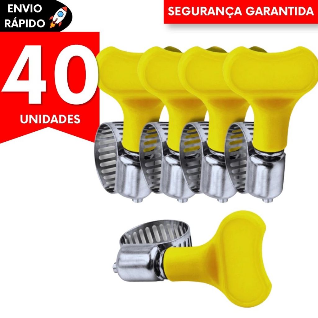 Kit Utilidades Abraçadeiras Metal Utensílio de Reparo Automotivo Borboleta Ajustável Mangueira Automotiva Jardim Gás