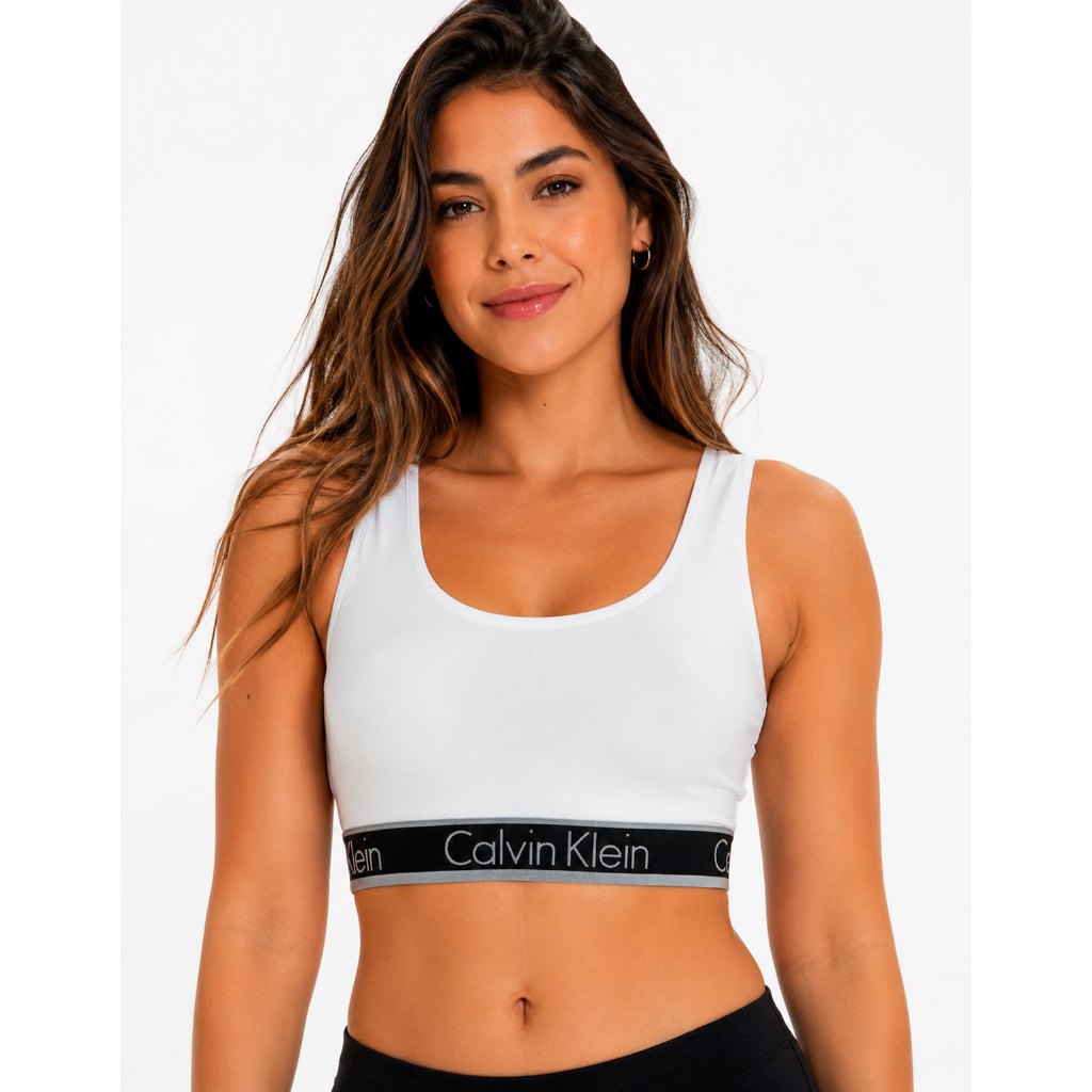 Top Academia Calvin Klein Cotton Top Regata Fitness Premium Top Calvin Klein Fem