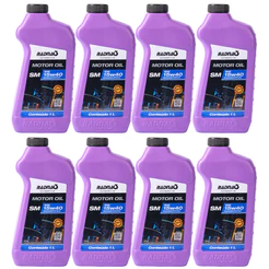 Kit 8L Óleo De Motor 15W40 API SM Semissintético Radnaq 1 Litro