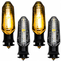 Kit 4 Pisca Seta Led Sequencial Honda Xre 300 2020 2021 2022 2023 Sahara 300 Cb 500