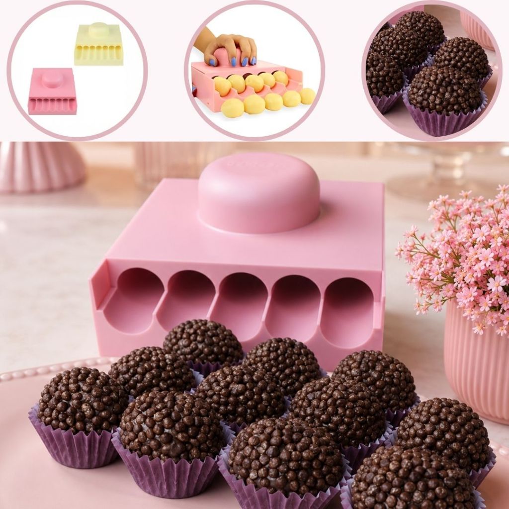 LANÇAMENTO – ENROLADOR DE DOCES BLUESTAR | PLACA BOLEADORA 8G A 20G (CHOCO)