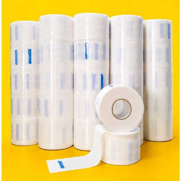 Gola higiênica | 5 Pacotes C/ 25 Rolos | 2500 Unidades
