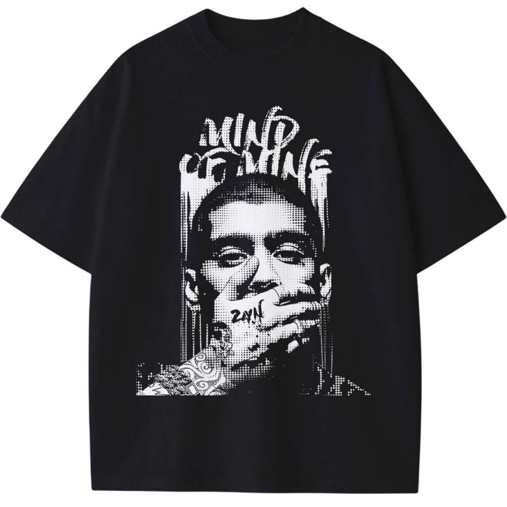 Camiseta Zayn Malik Oversized streetwear T-shirt 100% Algodão