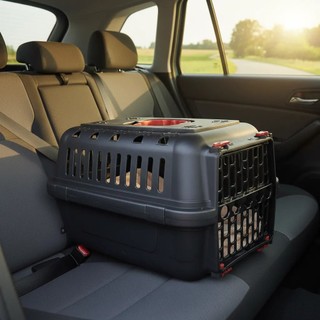 Caixa Transporte N2 N3 N4 Pequena Média Grande Gato Cachorro Coelho Animais Cães Cia do Pet