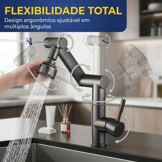 Torneira Giratória: 74% OFF! 💧