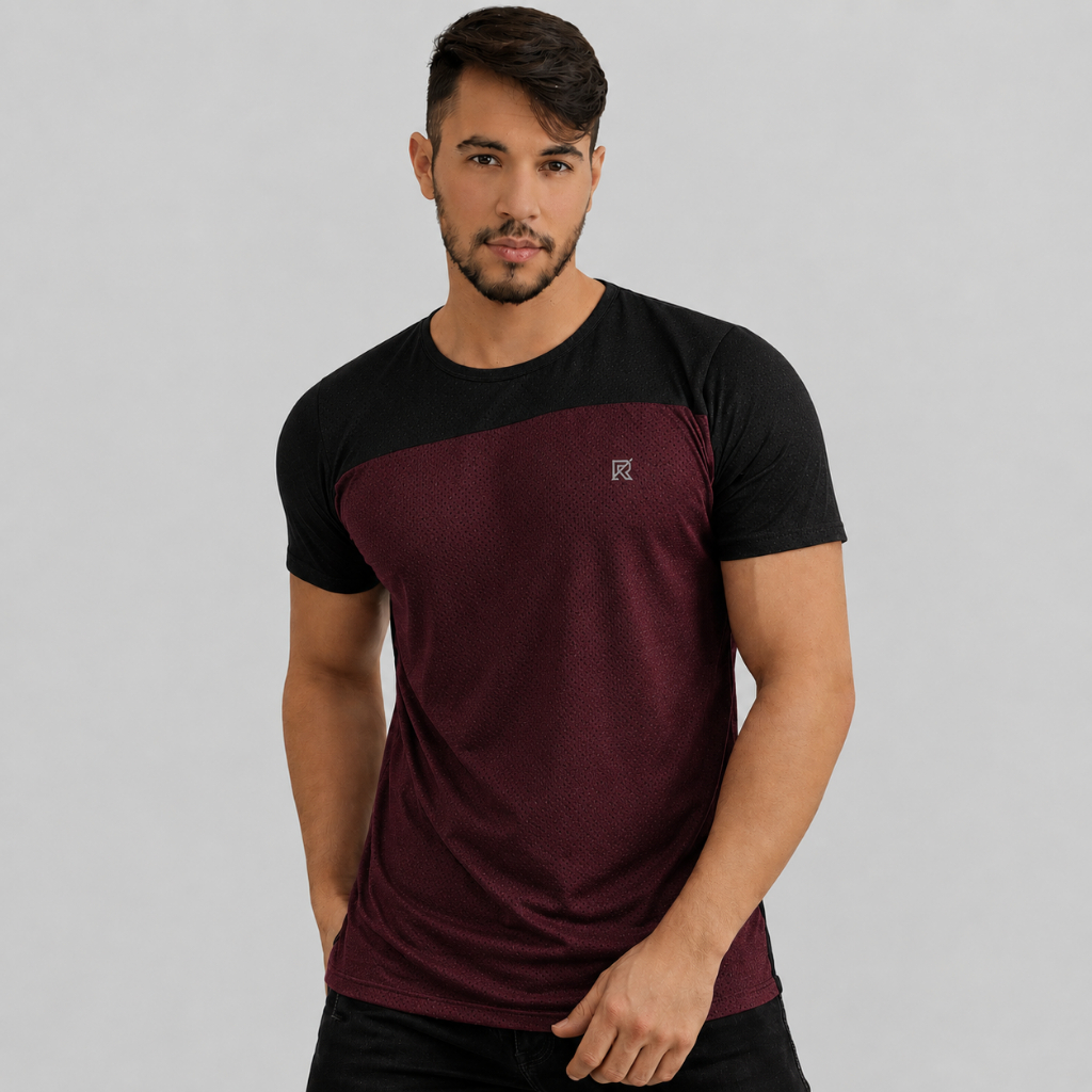 Camiseta Masculina Dry Fit Academia Treino Musculação Corrida Fitness Malha Fria Secagem Rápida Respirável Esportiva