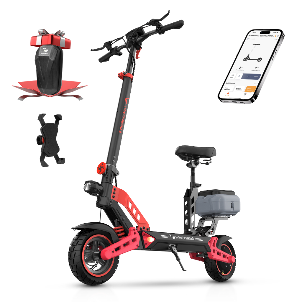 HONEYWHALE T4B-N Patinete Eletrico Adulto 1000W 55KM/H 50KM