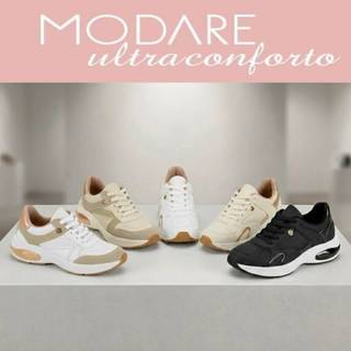 Tênis Modare Ultraconforto Feminino Chunky Ortopédico Gel Amortecedor Original