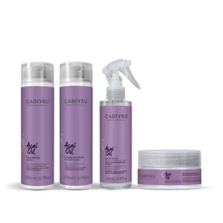 Cadiveu Professional Kit Açaí Oil Sh + Cond + Fluido + Masc