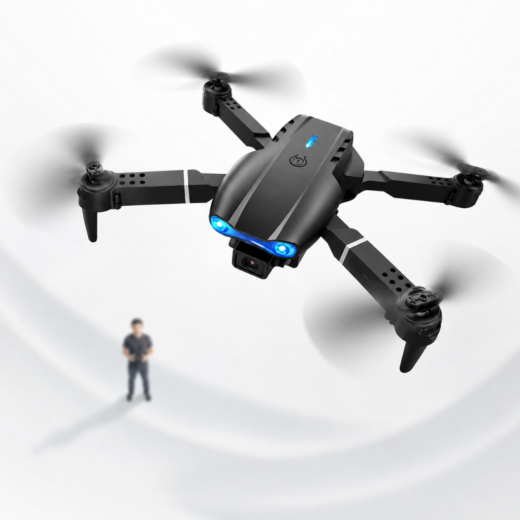 Drone E99 K3 Profissional Câmera 4K, Voo Estável e Acessórios Inclusos para Fotografia Aérea