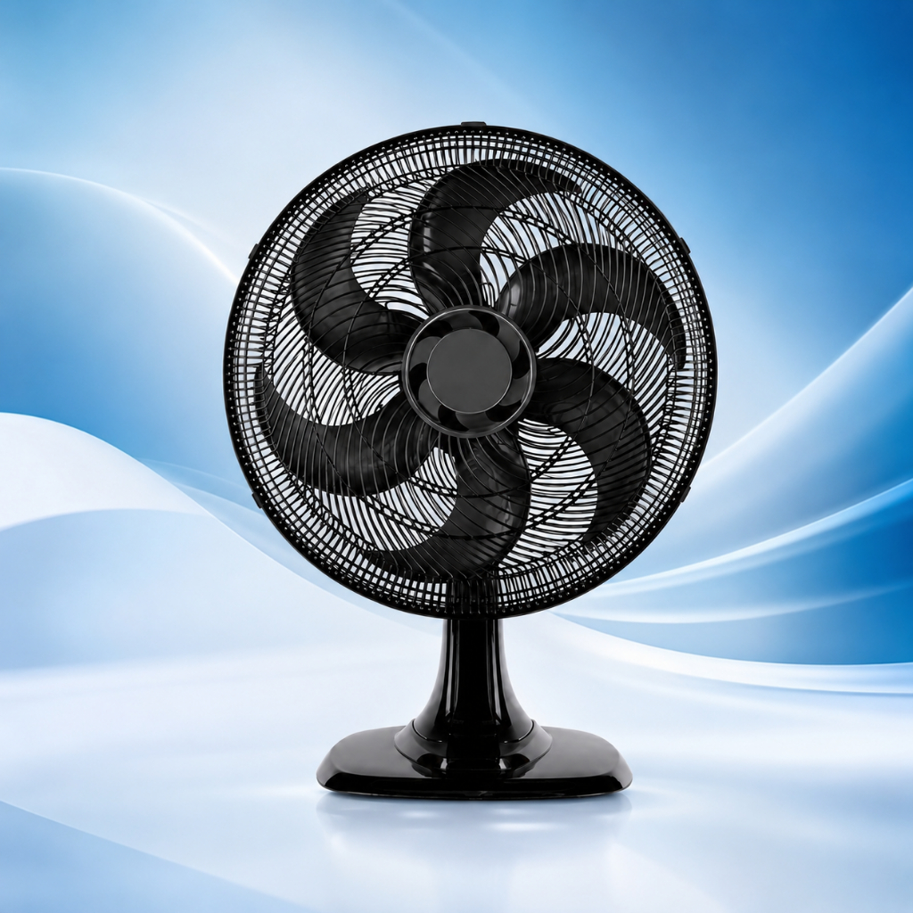 Ventilador de Mesa Ventisol 40cm Turbo 6 Pás Oscilante Silencioso 127v ou 220v Potente Econômico Quarto Escritório Casa