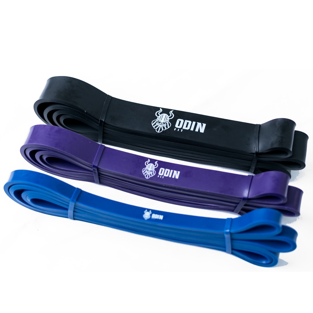 Kit Super Power Band Elásticos 3 Intensidades Odin Fit