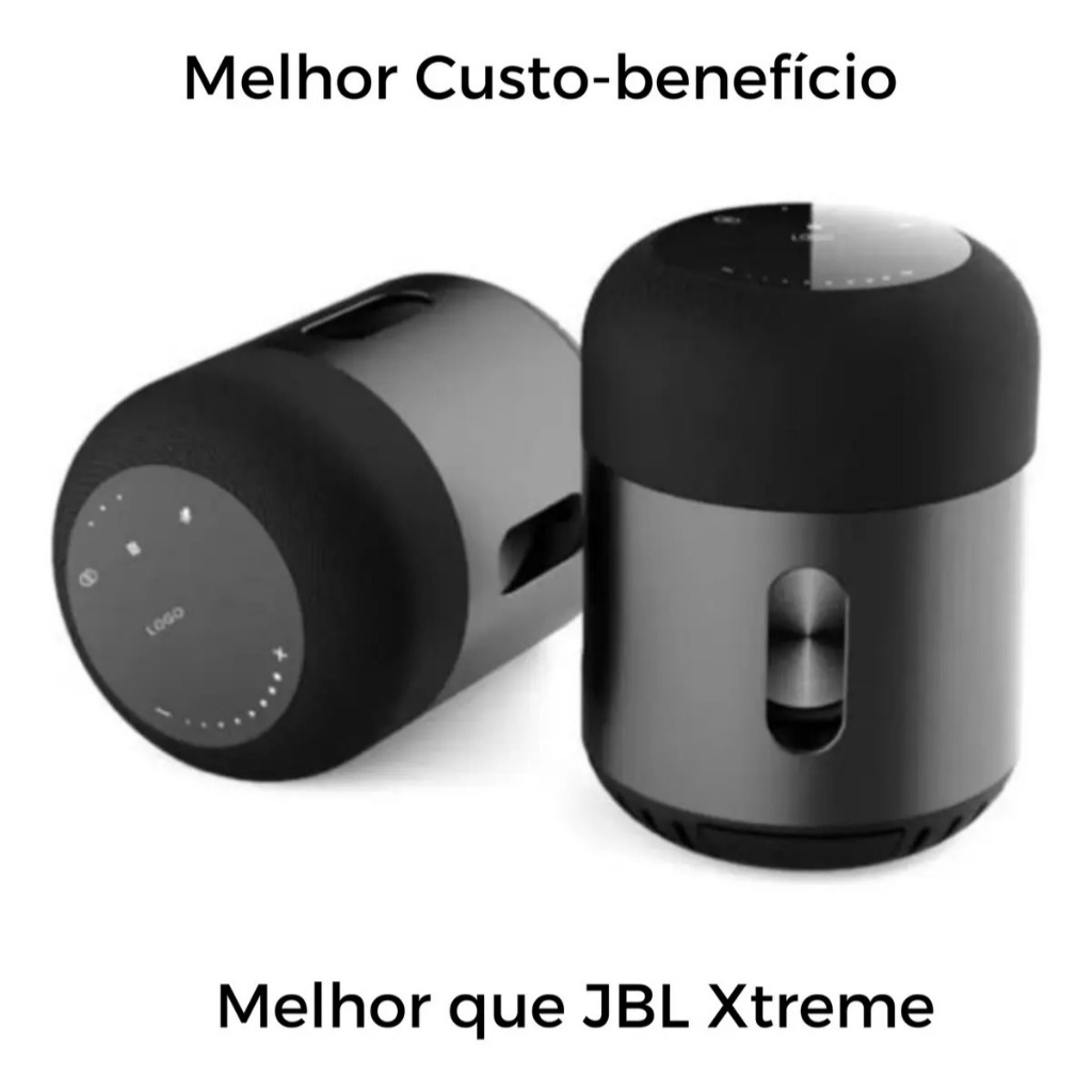 Caixa de Som Bluetooth 60W Potente Portatil para TV PC Bateria 12000mAh Som 2.1 Bass TWS NFC · foto 2