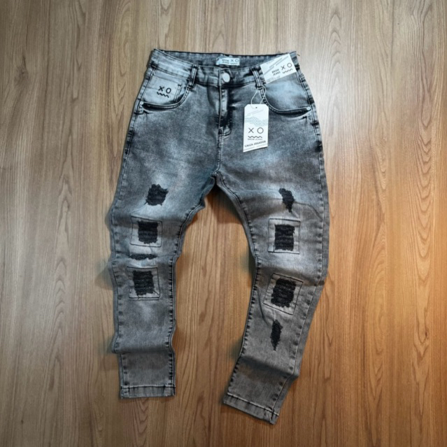 CALÇA JOGADOR MASCULINA BROW JEANS (DETALHADA)