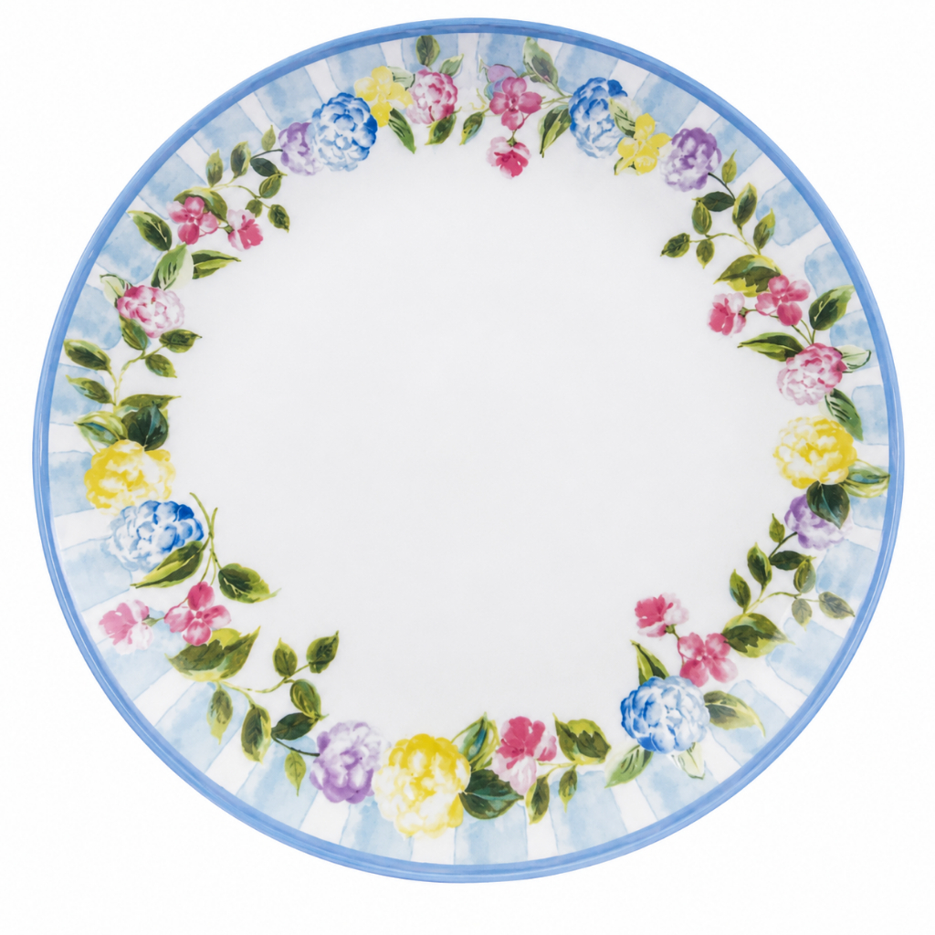 Prato Raso Refeição 25cm Aura Tramontina Jantar Porcelana