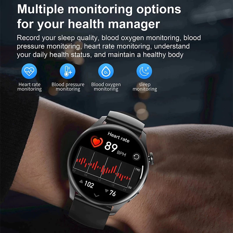 Smartwatch Relógio Inteligente com Assistente de Voz — foto 9