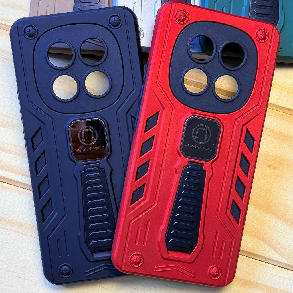 Capa Capinha armadura anti impacto com suporte magnético para Xiaomi Redmi Note 
