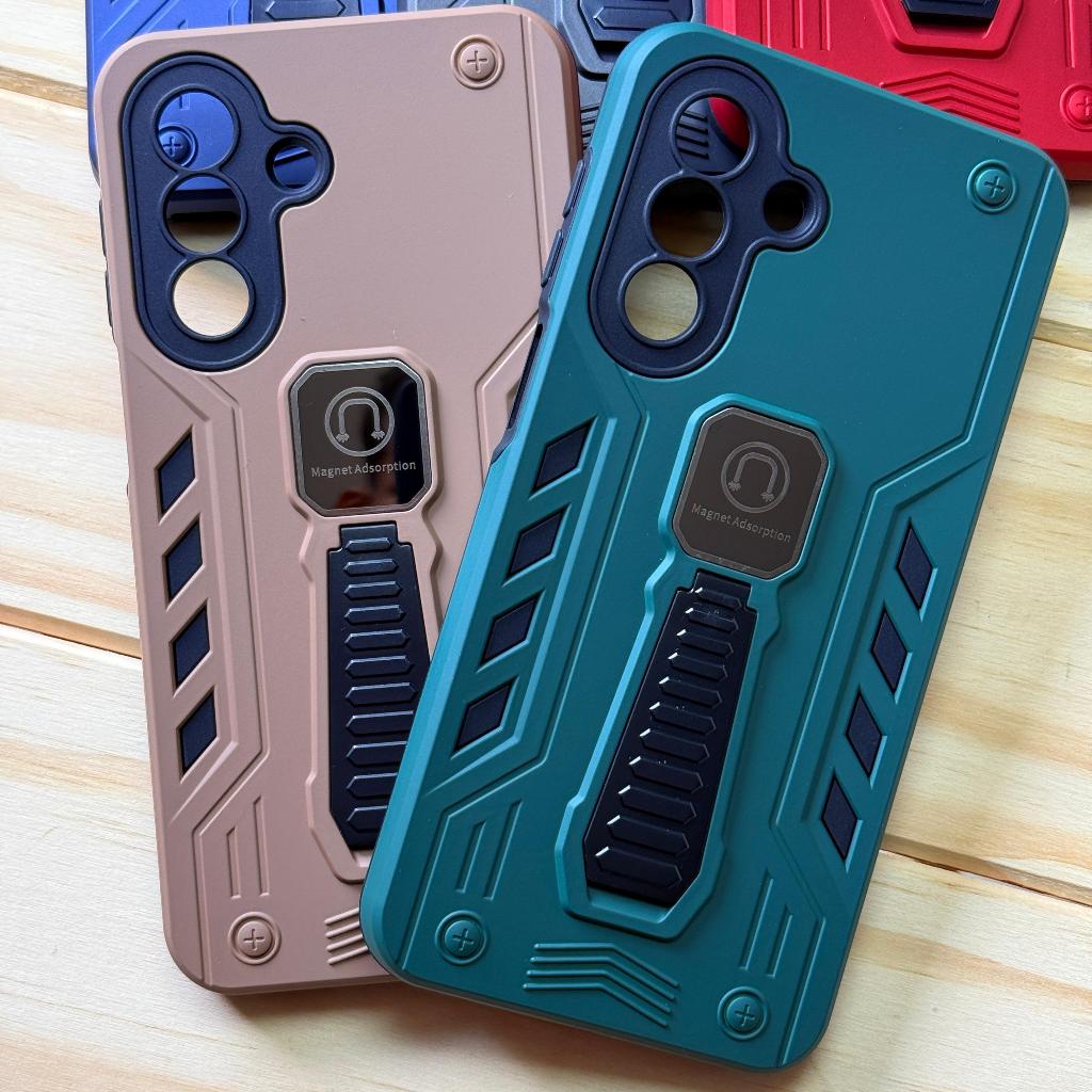 Capa Capinha armadura anti impacto com suporte magnético para Samsung Galaxy A56 / A36 / A26 / A17 — imagem 2 de 2