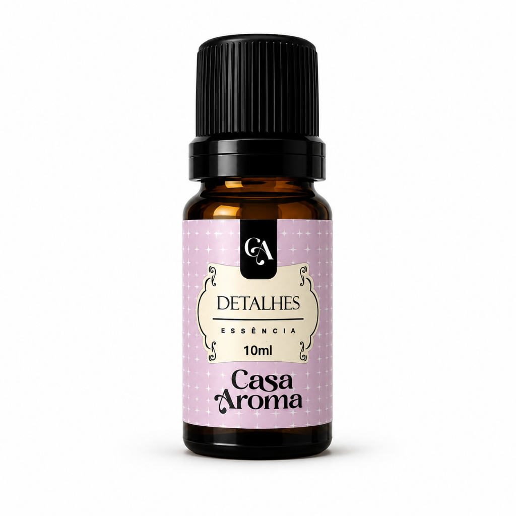 Essencia Cheirinho Detalhes 10ML Para Difusores Aromatizadores de Ambientes Elétrico Para Casa Cama Mesa Banho