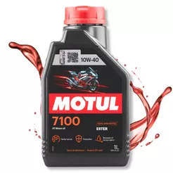 Óleo Motul 7100 10w40 Para Motor 4 Tempos 100% Sintético 1 Litro