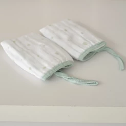 Kit 2 Pano de Boca Soft Bebê 23 cm x 33 cm Bublim Sonhos