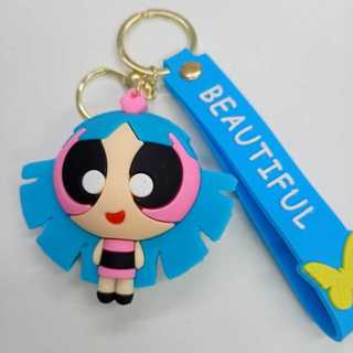 Chaveiro Estrelinha Bunny Meninas Superpoderosas Quarta Irmã Mochilas Bolsas Estojos