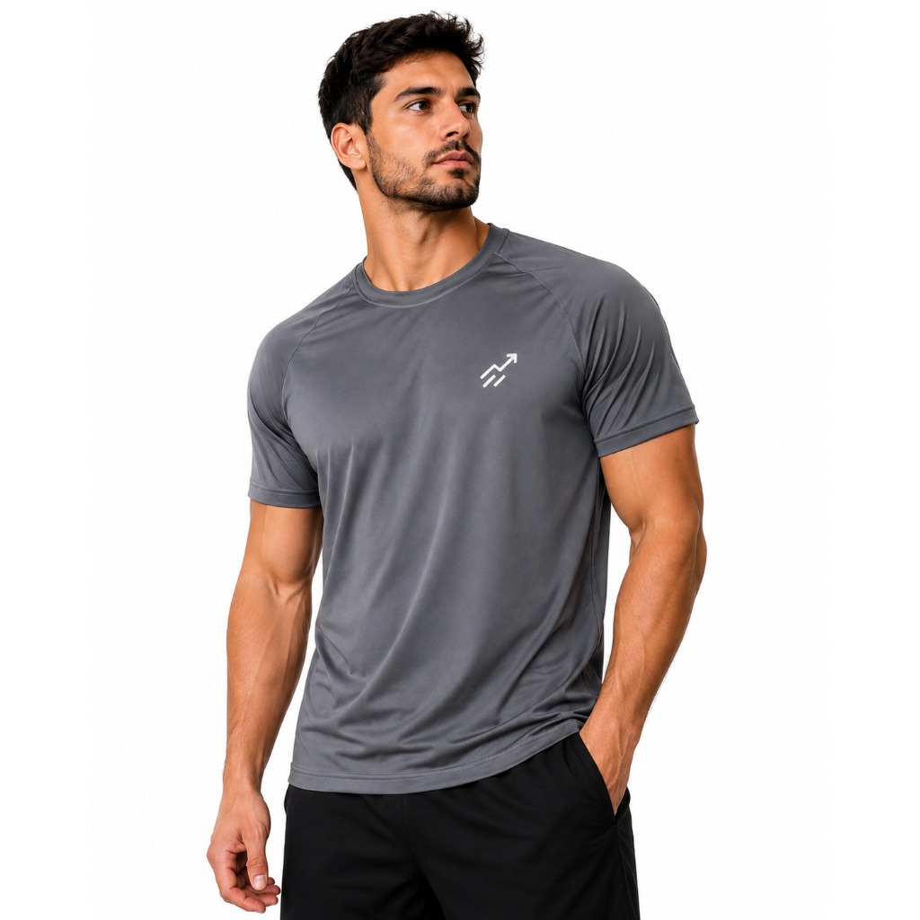 Camiseta Dry Fit Masculina Esportiva Academia Treino Corrida Fitness Leve Confortável