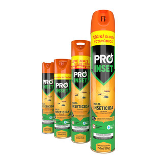 Multi Inseticida ProInset 250/350/750ml Inseticida para Mosquitos Moscas Baratas e Formigas
