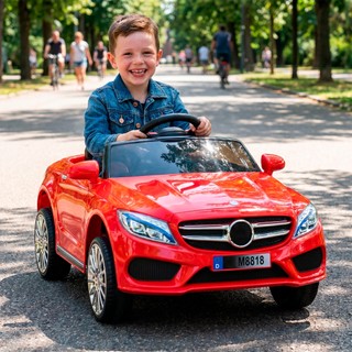 Mini Carro Eletrico Infantil para Criança 2 a 4 anos Controle Remoto Carrinho motorizado bateria 6v