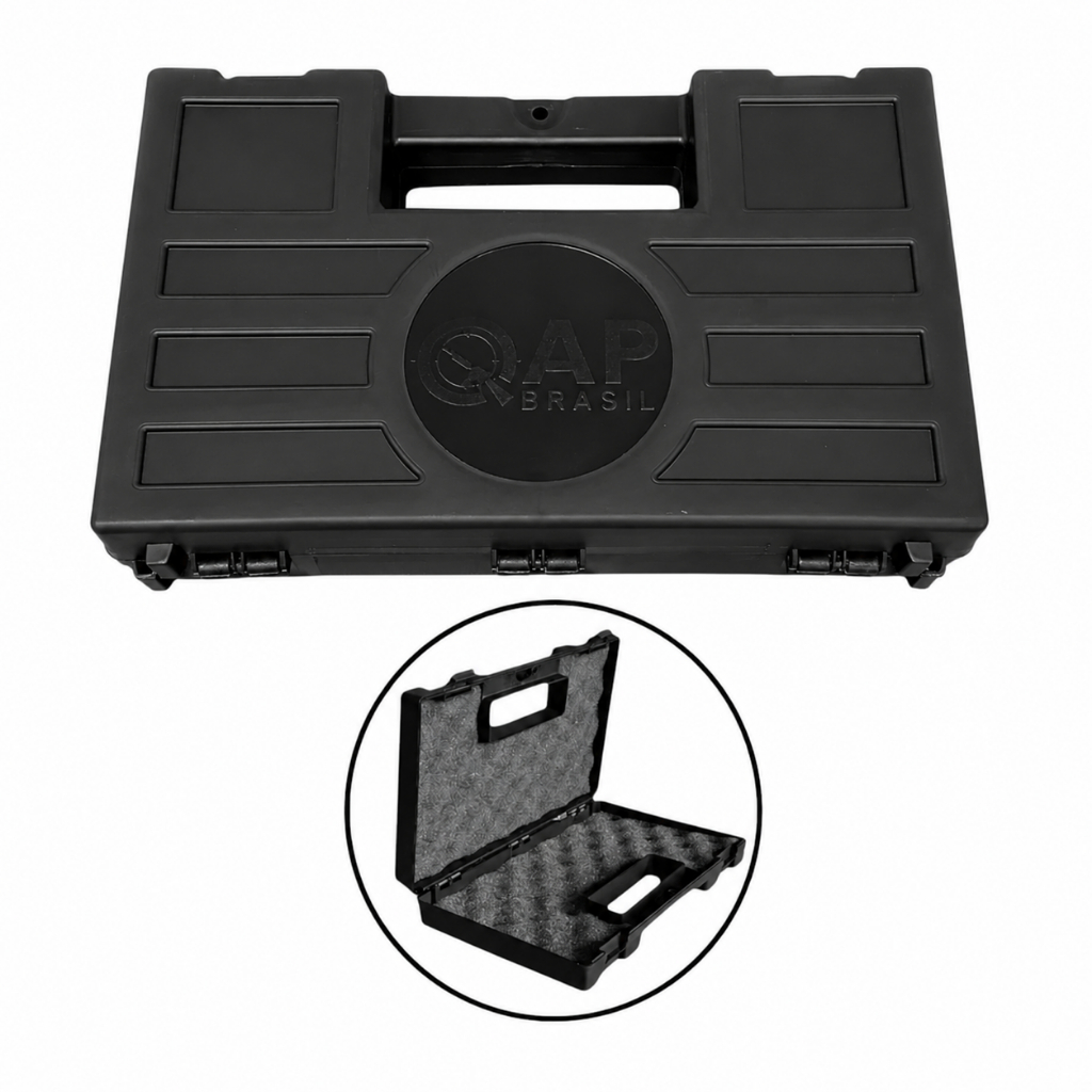 Maleta Case Rígida C/ Espuma Interna 28cm Reforçada