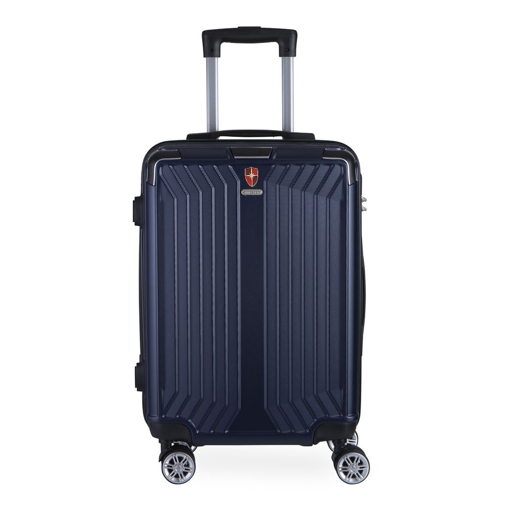 Mala de Bordo ABS para Viagem Swiss Go Londres Cadeado Integrado Rodas Giro 360o