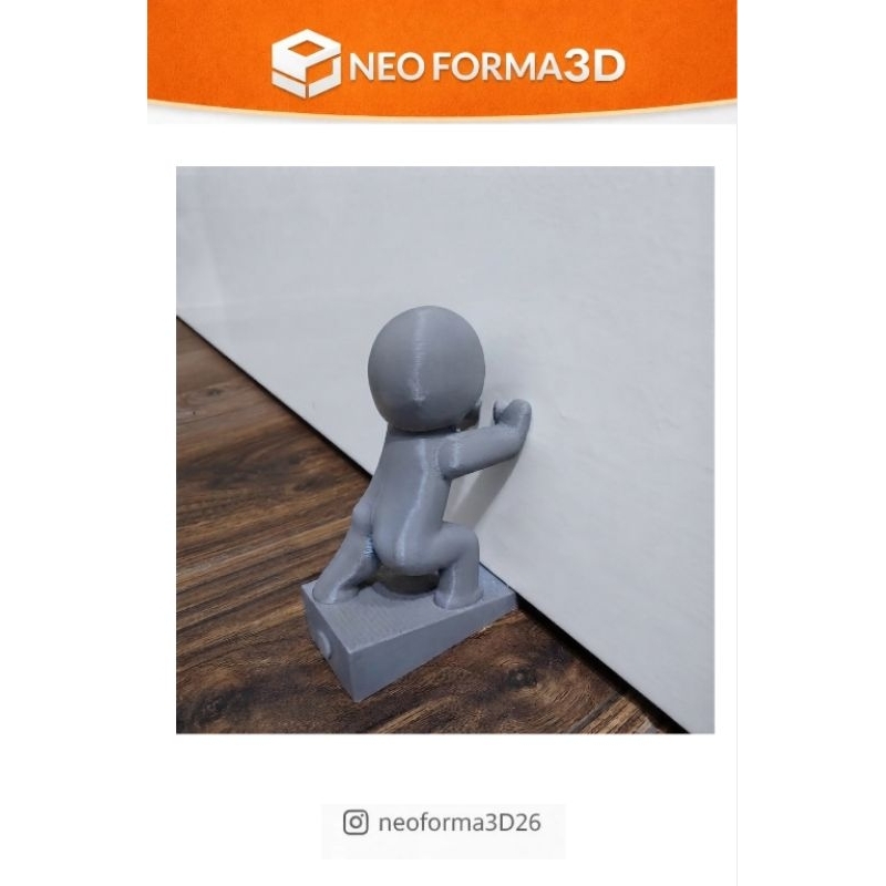 Calço de Porta Boneco | Trava Porta I Impressão 3D